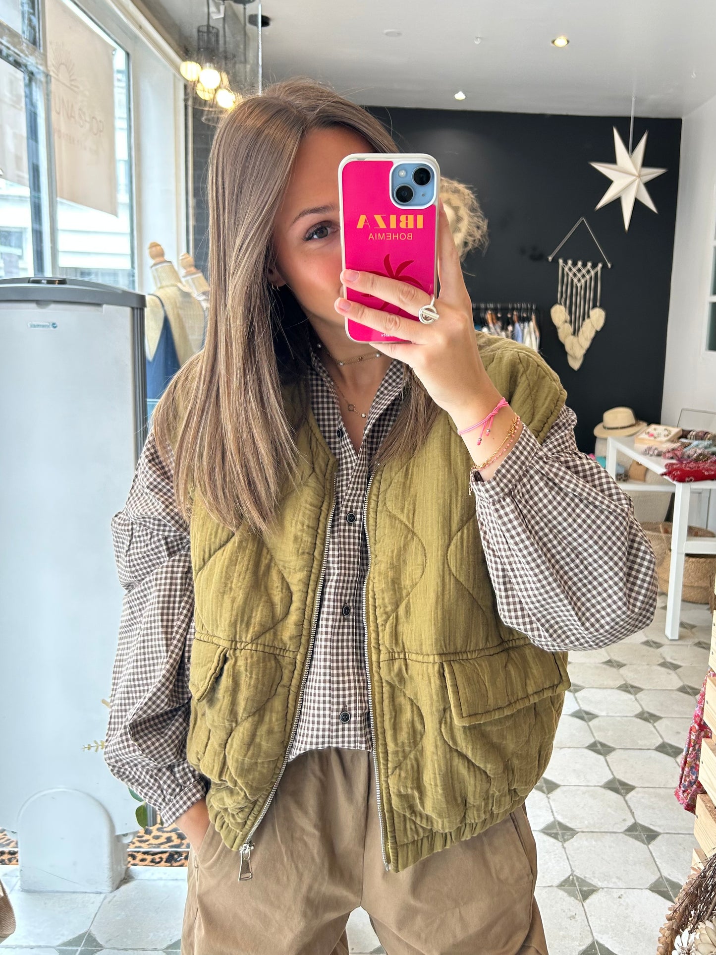 Veste Isaure curry - Johanna Paris