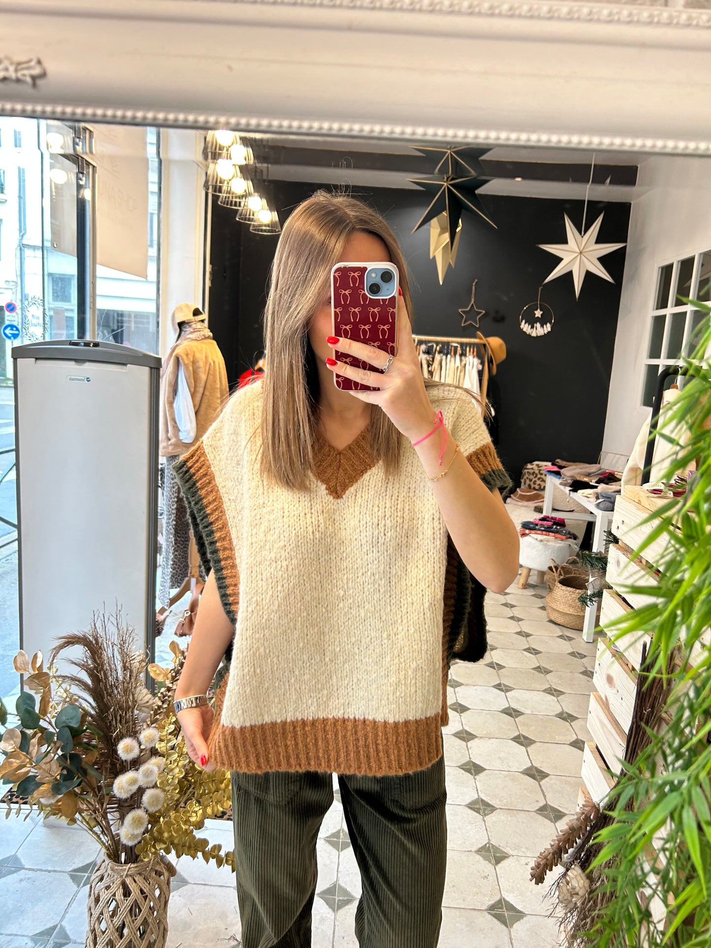 Pull sans manches Isabelle - Johanna Paris