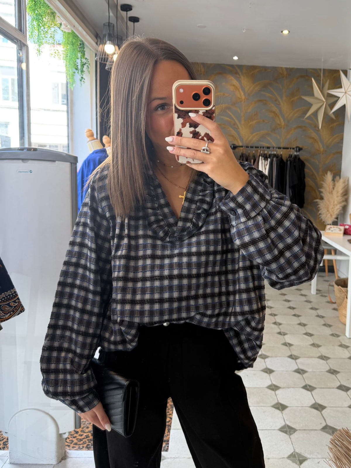 Blouse Aria à carreaux - Johanna Paris