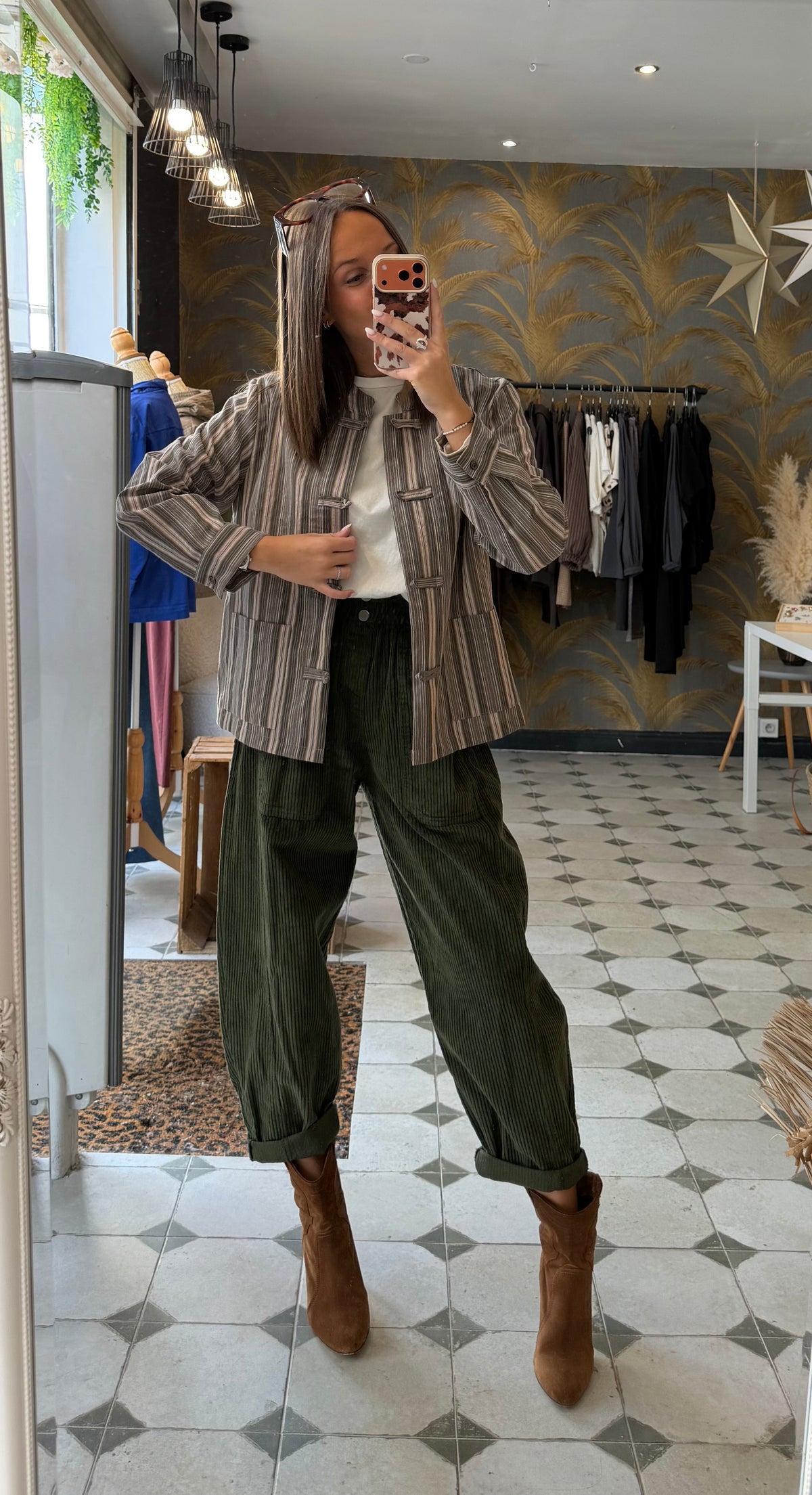 Chemise brandebourgs - Johanna Paris