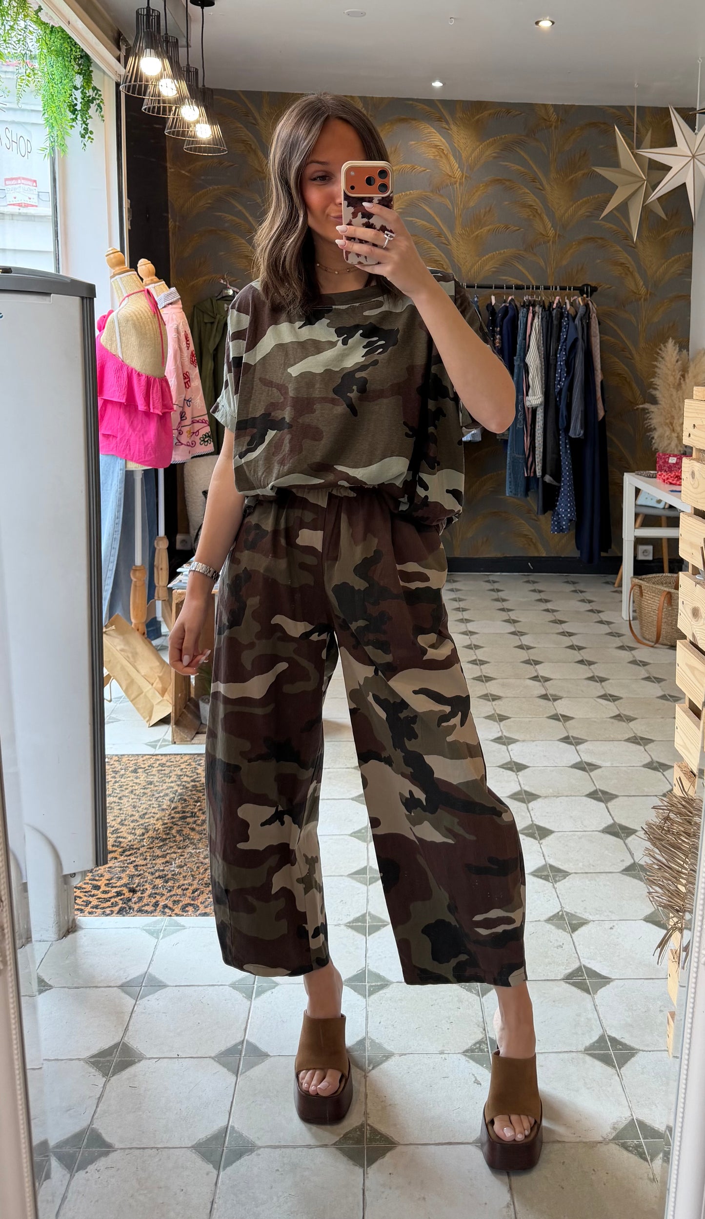 T-Shirt militaire - Johanna Paris