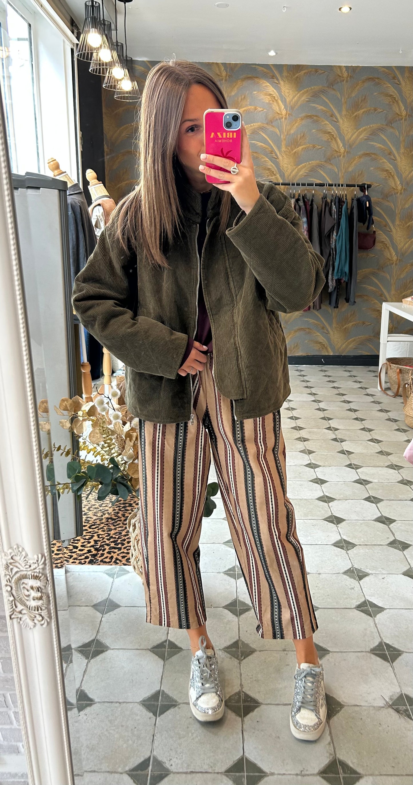 Veste Zoé kaki - Johanna Paris