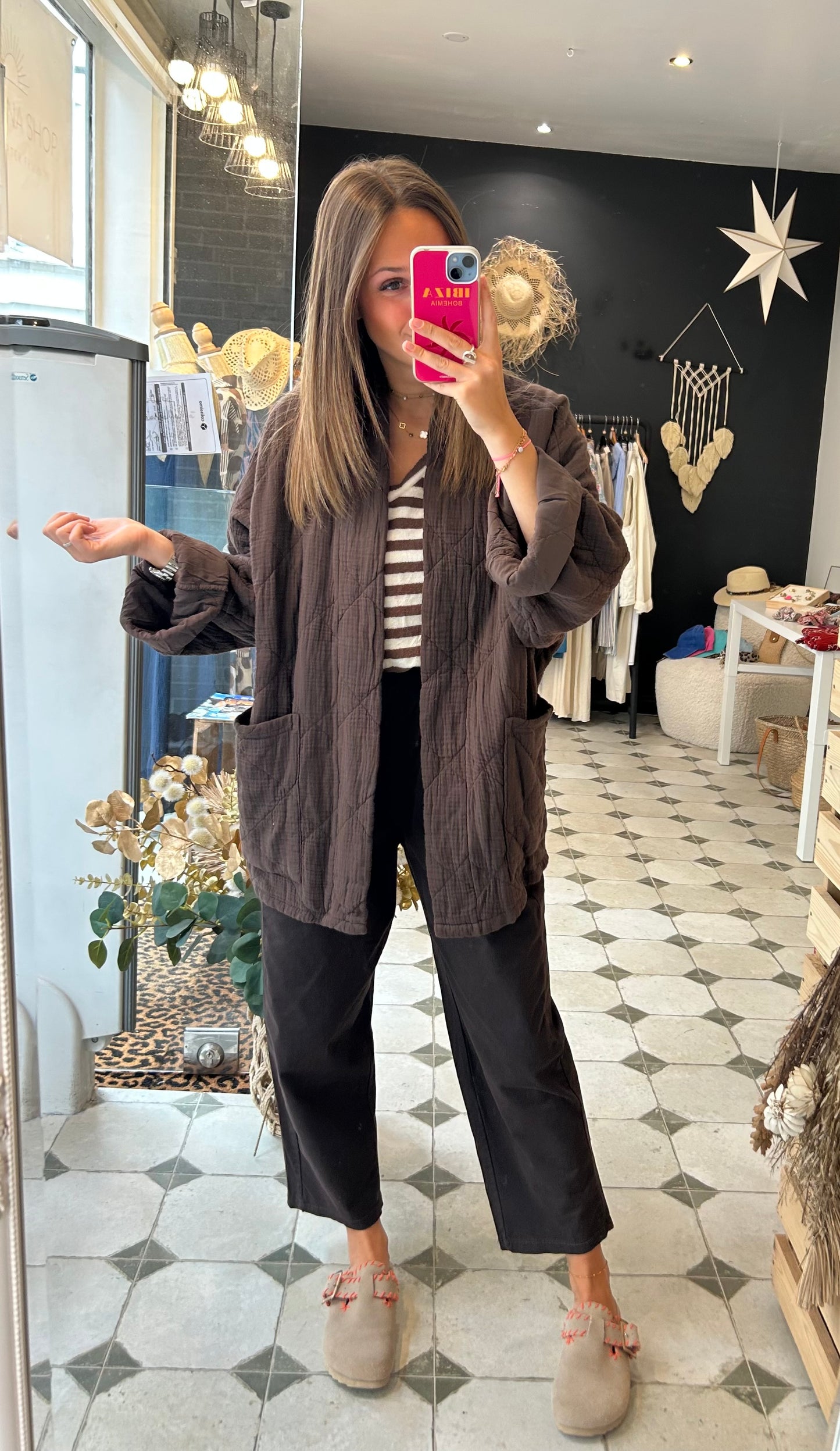 Veste Chloé Chocolat - Johanna Paris