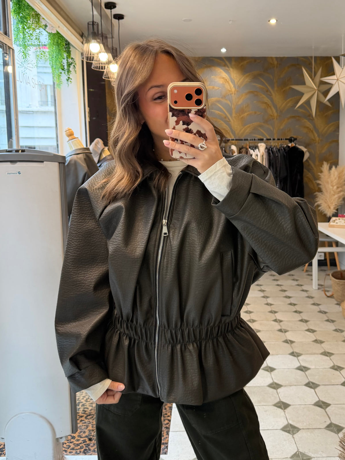 Veste Sidonie kaki - Johanna Paris