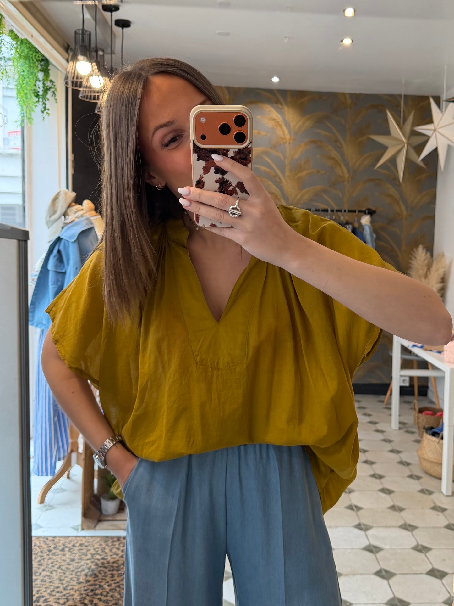 Blouse sans manches Lila - Johanna Paris