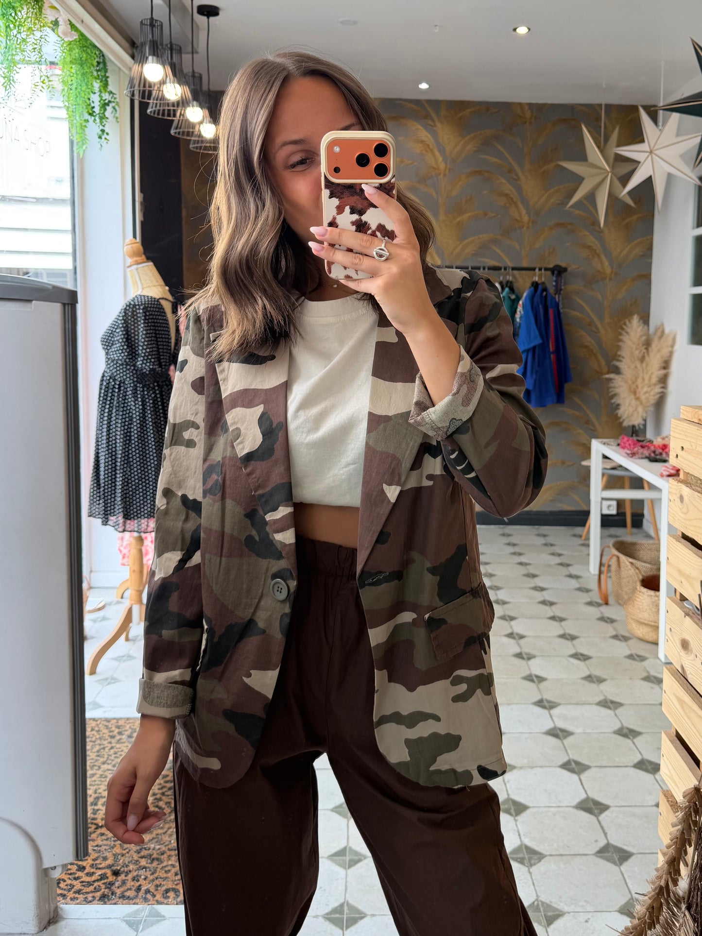 Blazer militaire - Johanna Paris