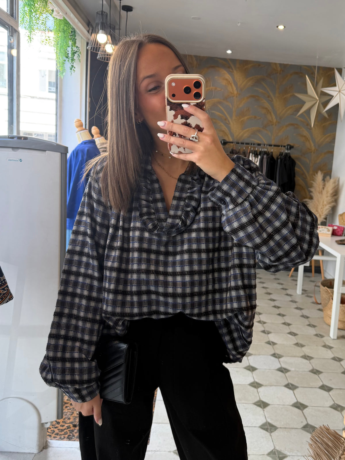 Blouse Aria à carreaux - Johanna Paris