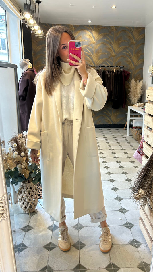 Manteau Tom écru