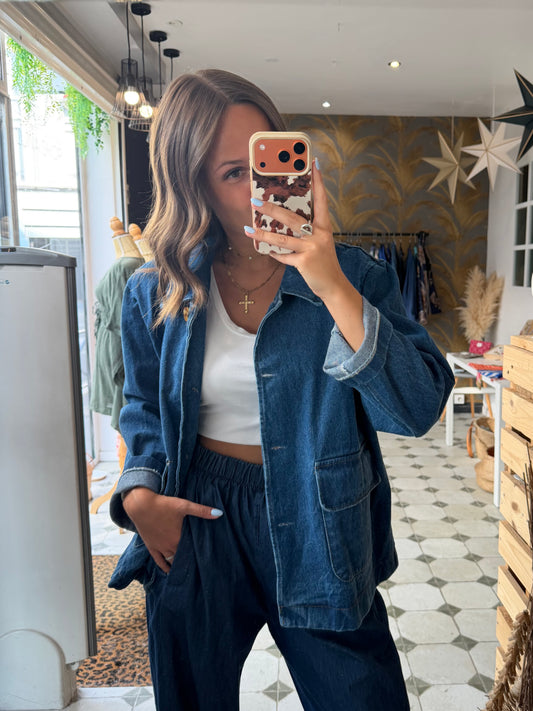 Veste en jean Eden - Johanna Paris