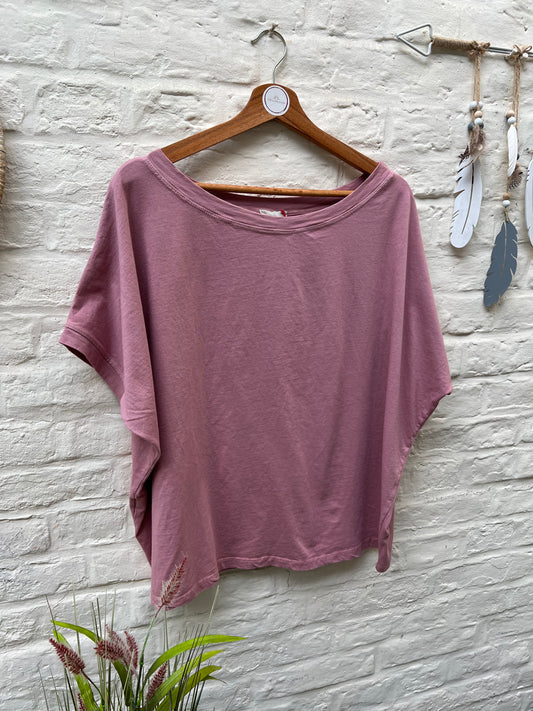 T-Shirt  vieux rose - Johanna Paris