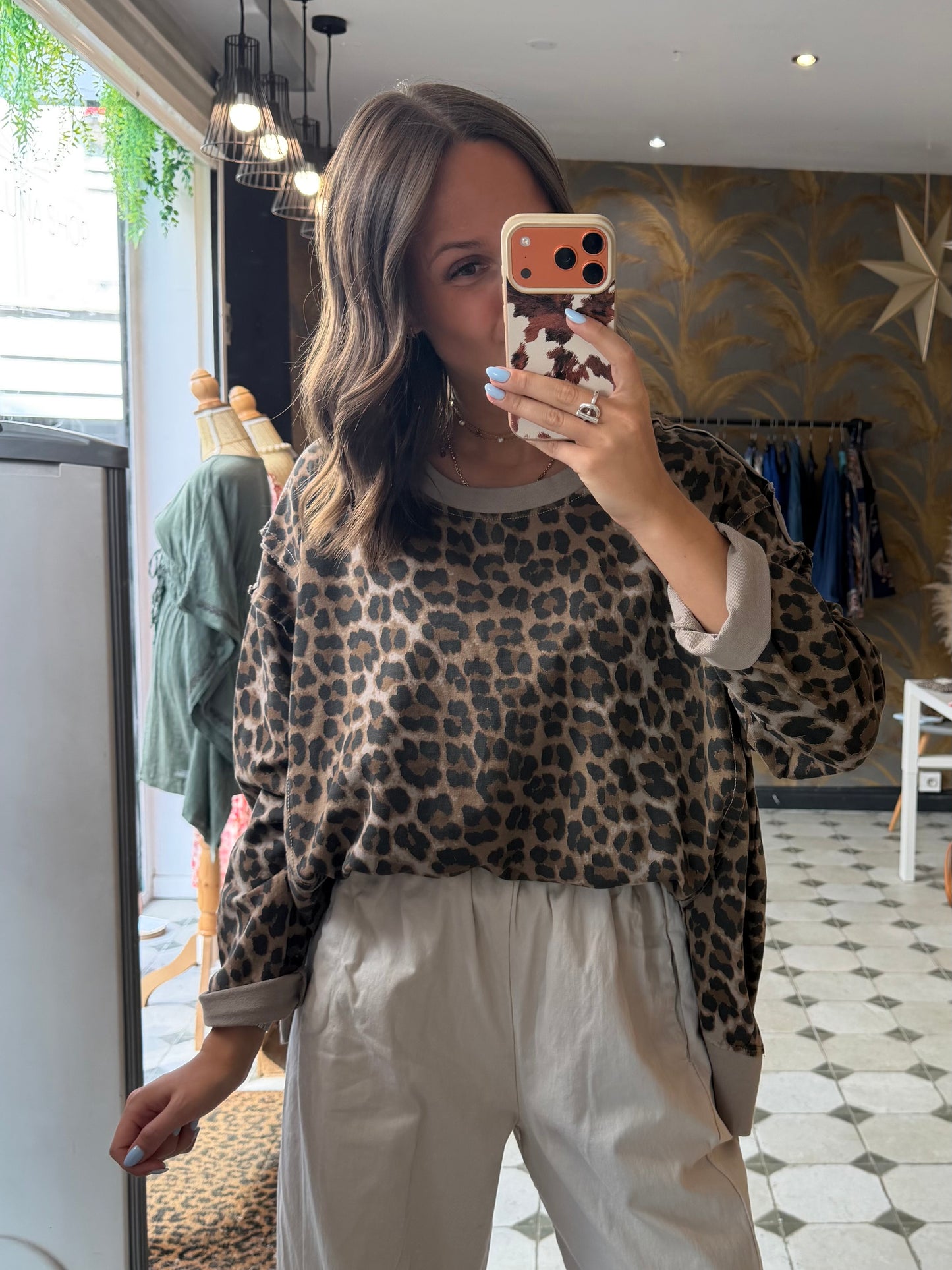 Sweat léopard - Johanna Paris
