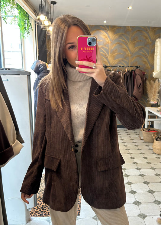 Blazer en velours Marlo - Johanna Paris