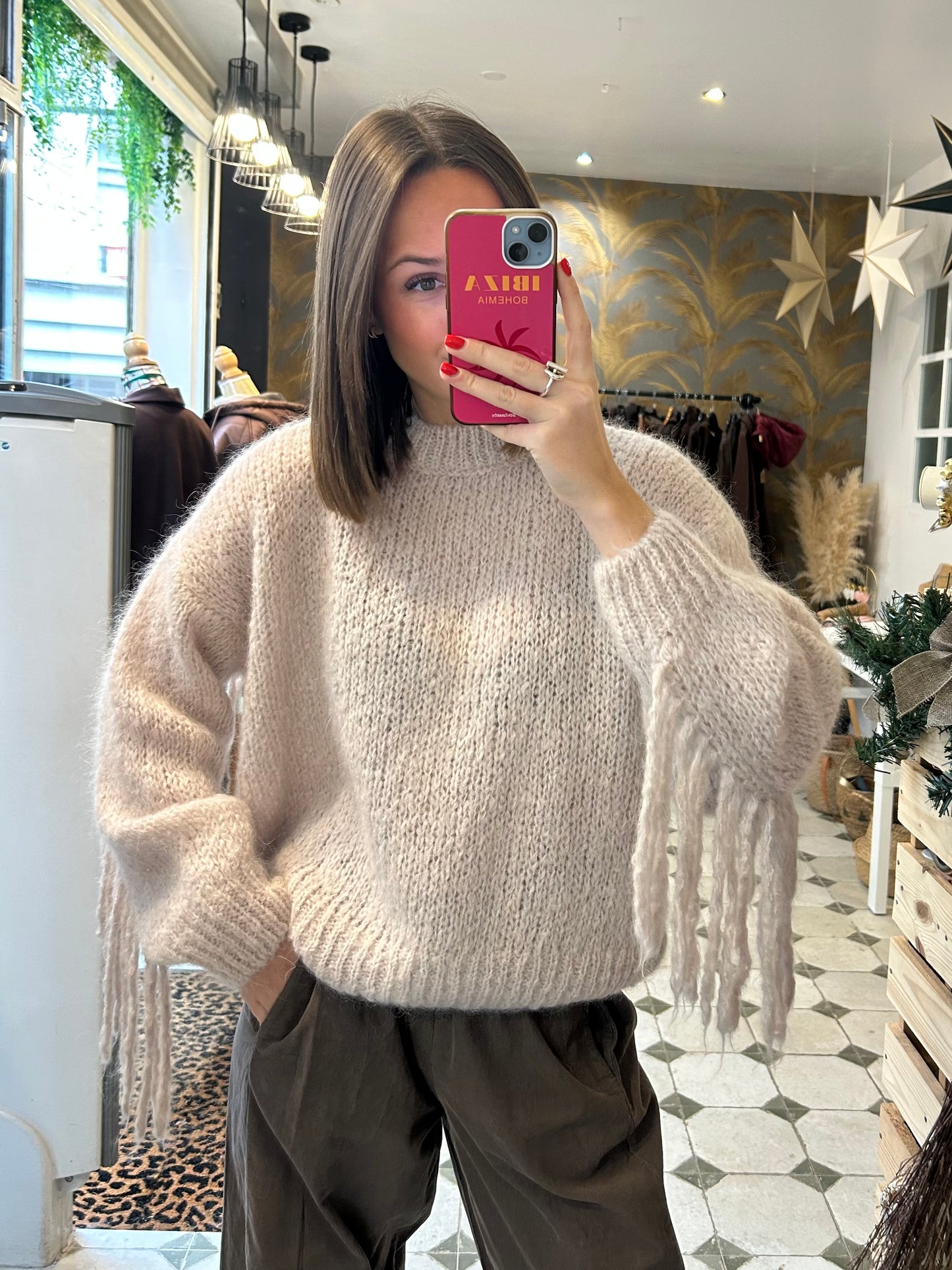 Pull Western beige - Johanna Paris