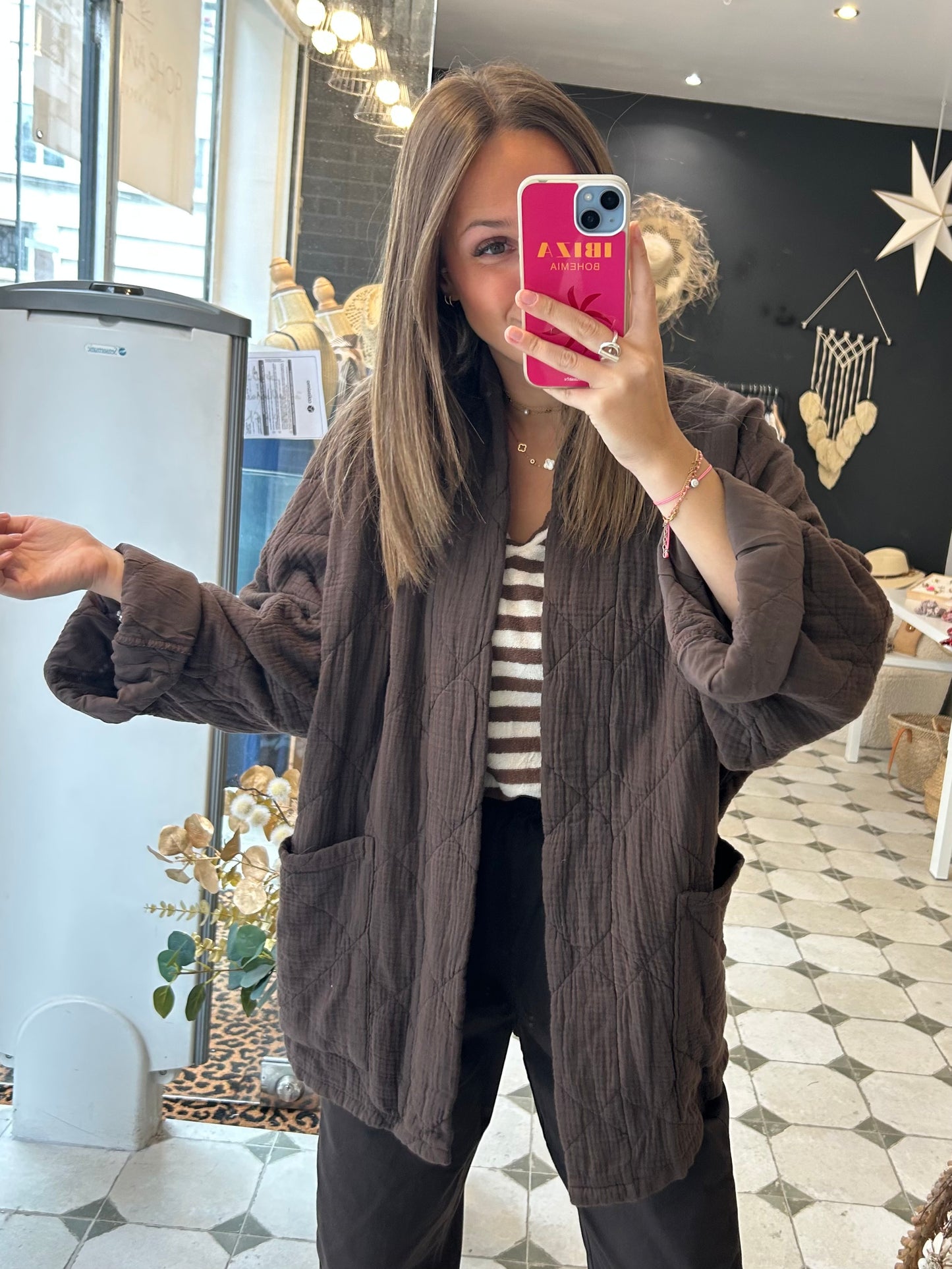 Veste Chloé Chocolat - Johanna Paris