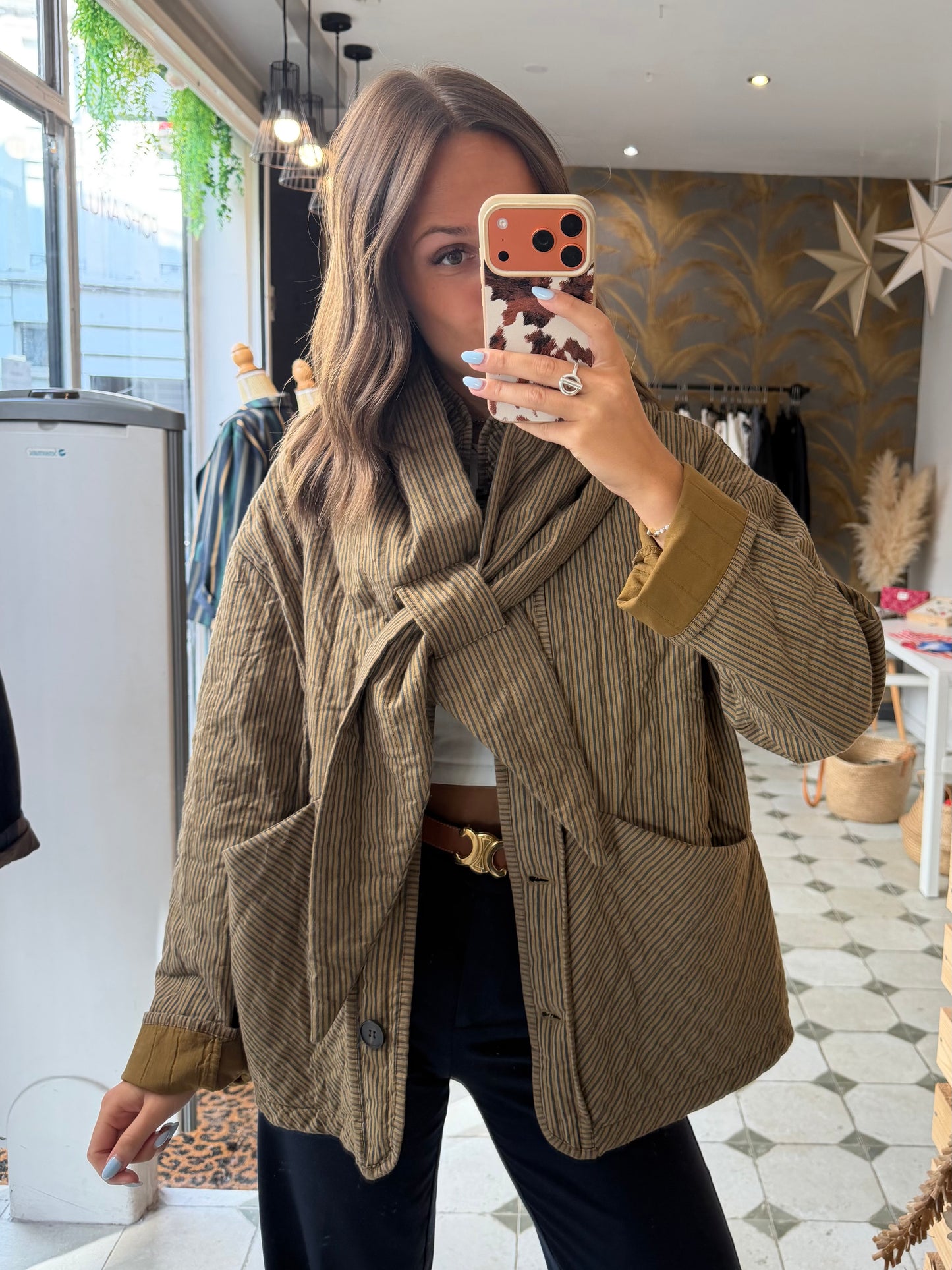 Veste Agathe Camel - Johanna Paris
