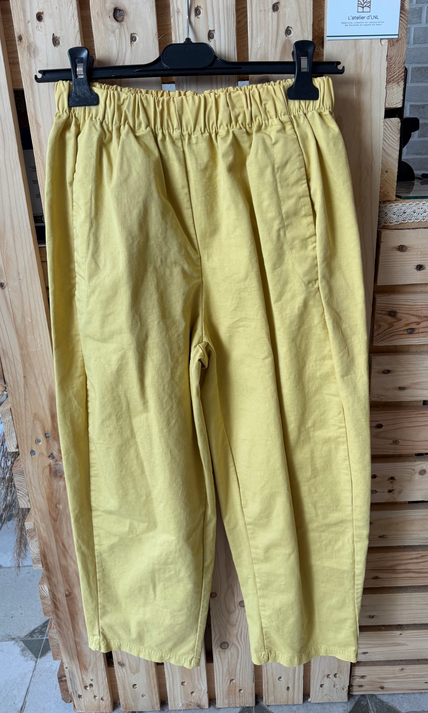 Pantalon Magique jaune - Johanna Paris