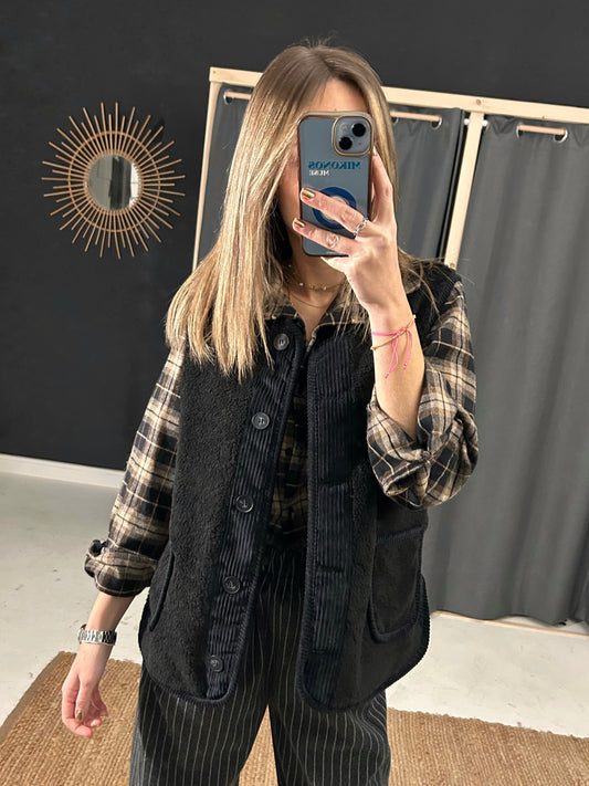 Veste Alaska sans manches - Johanna Paris