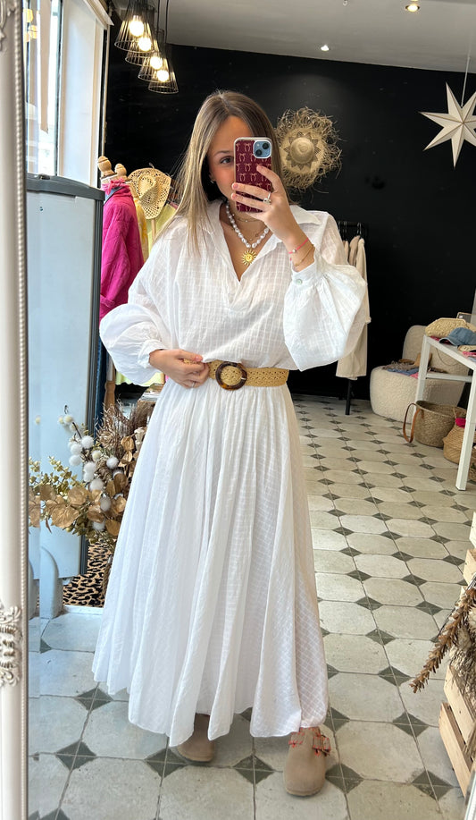 Jupe Alix blanche