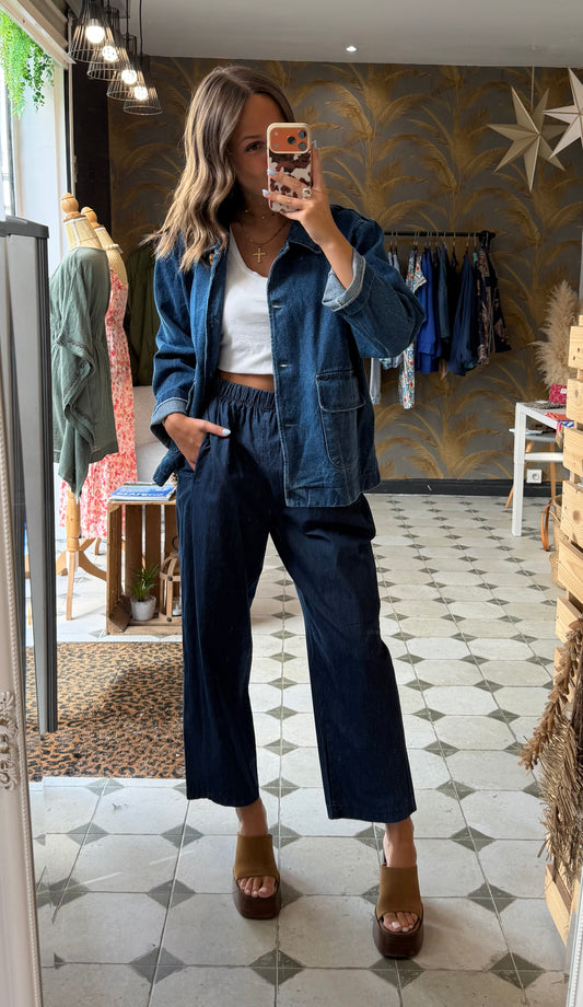 Pantalon Magique en jean fin - Johanna Paris