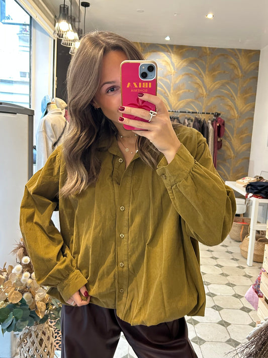 Chemise Irina moutarde - Johanna Paris