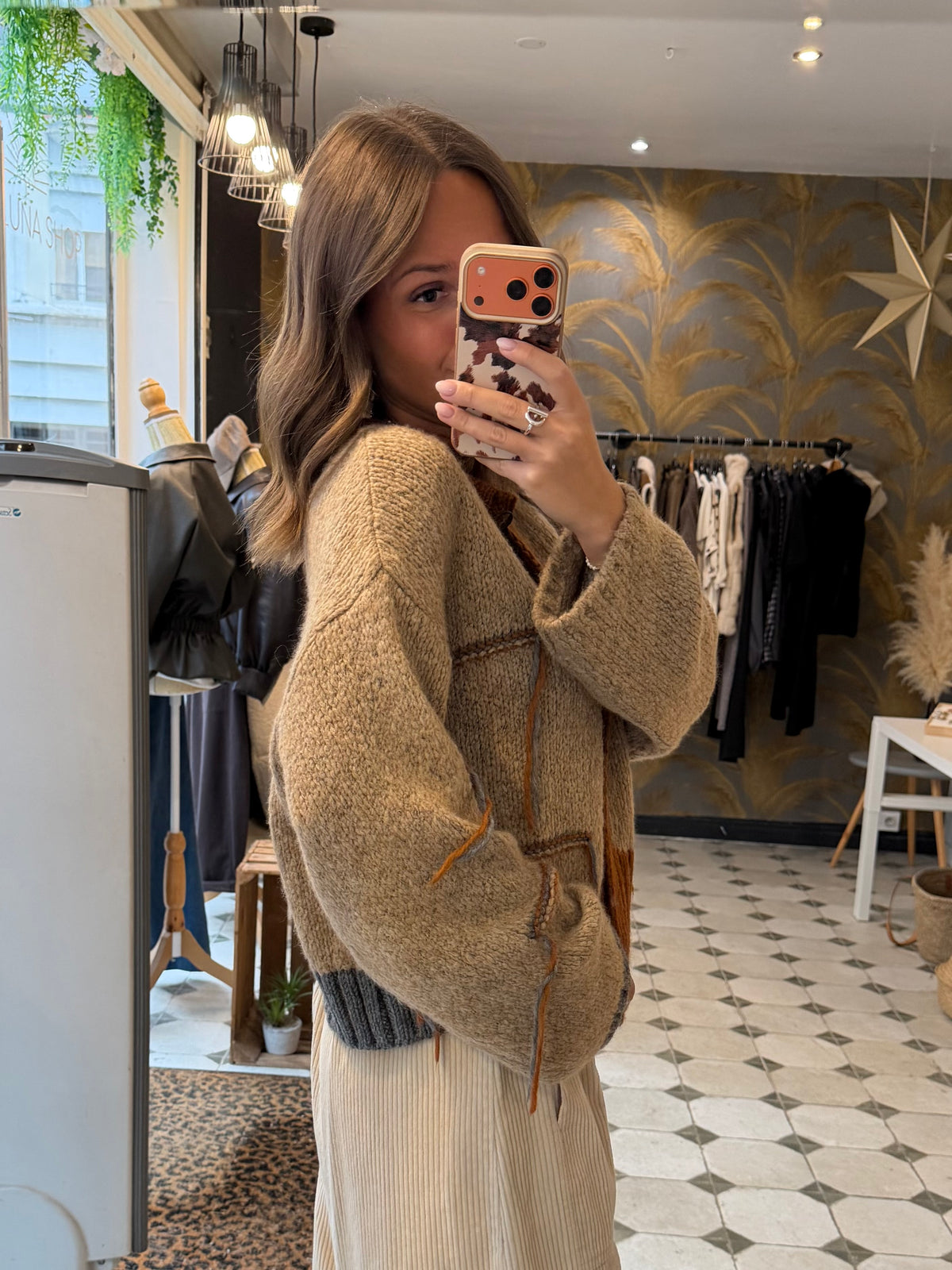 Gilet asymétrique Aliya - Johanna Paris