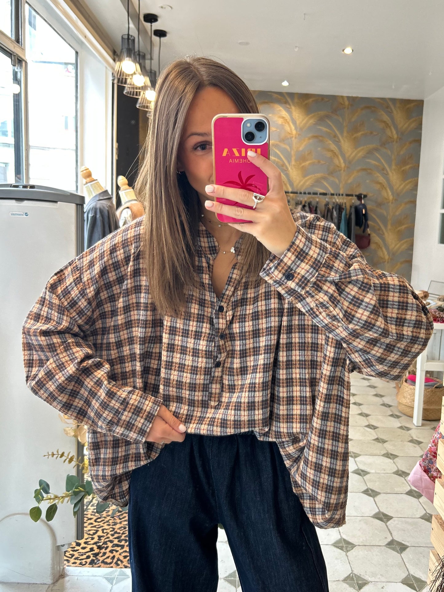 Blouse Lison bleu - Johanna Paris