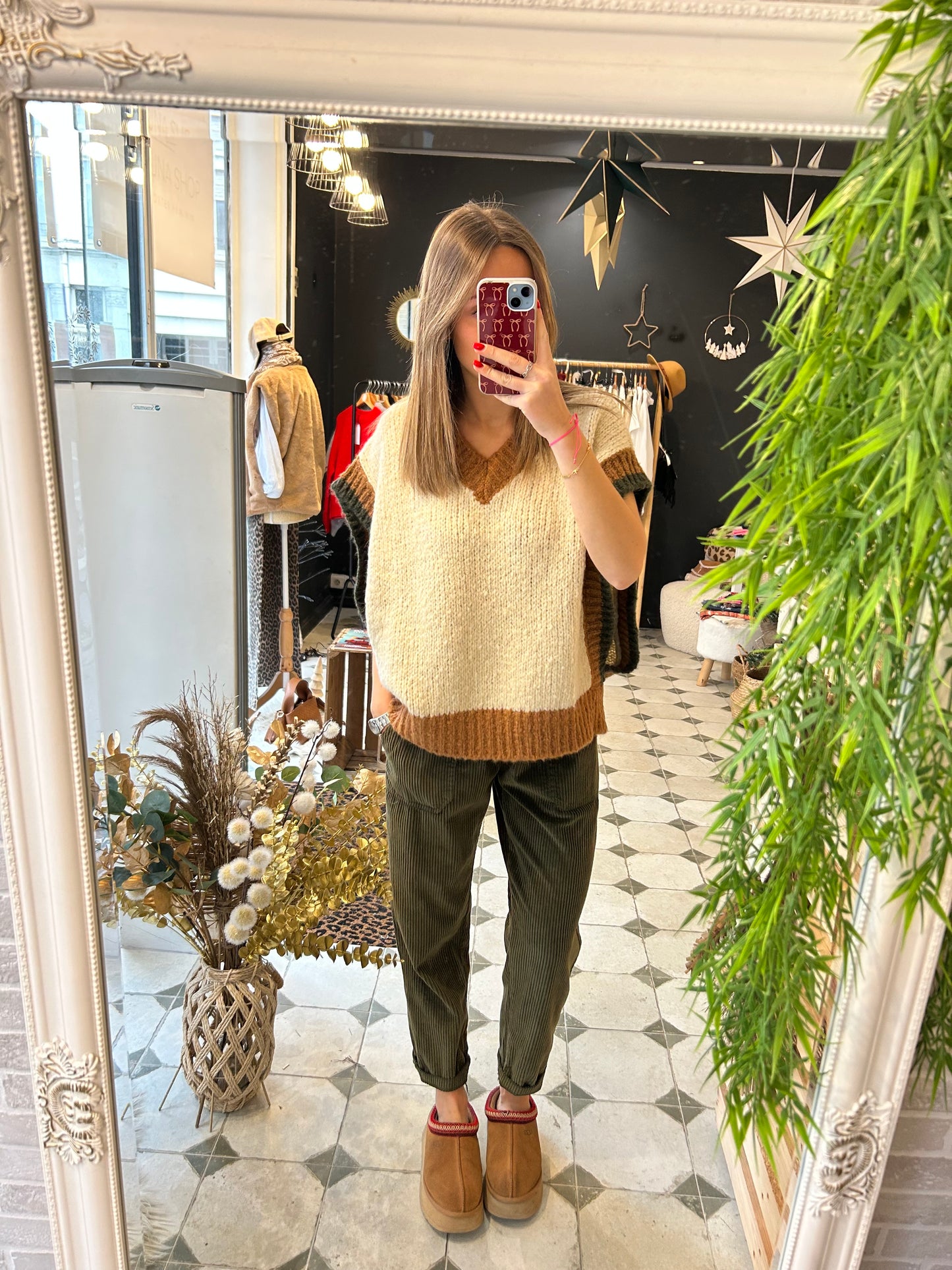 Pull sans manches Isabelle - Johanna Paris