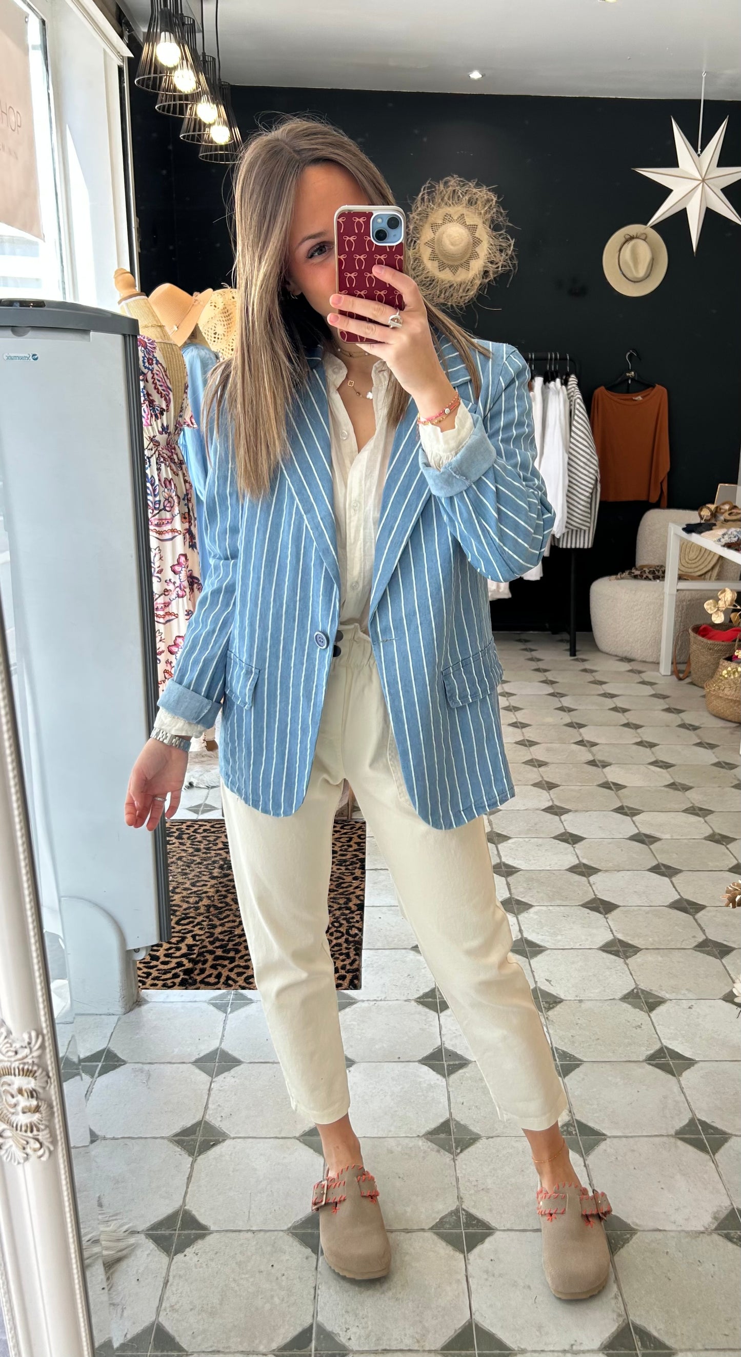 Blazer à rayures Camilla - Johanna Paris