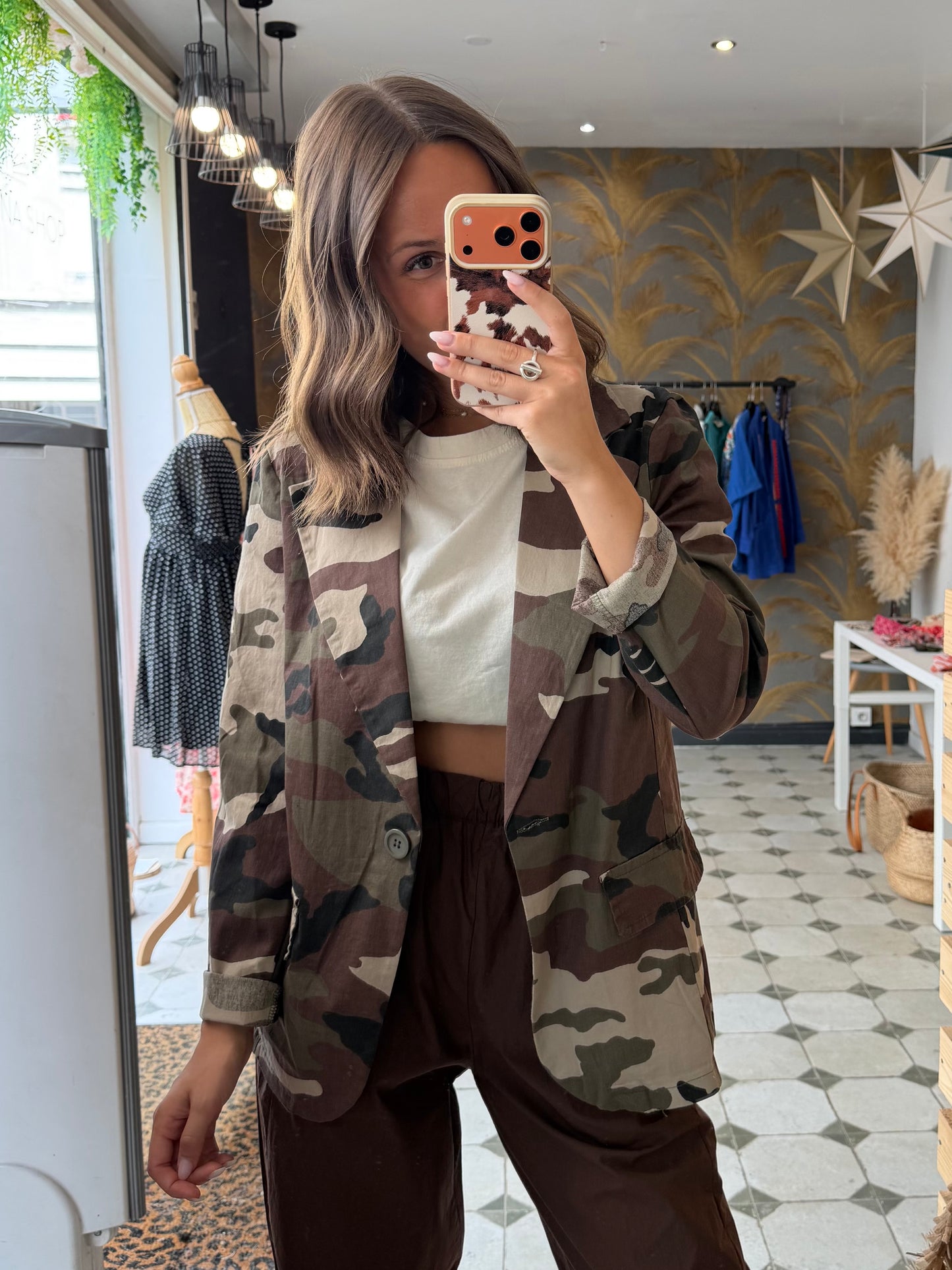 Blazer militaire - Johanna Paris