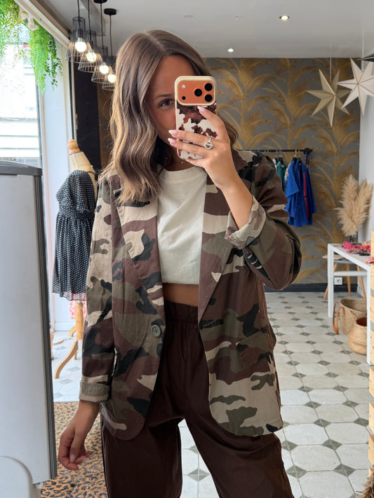 Blazer militaire - Johanna Paris