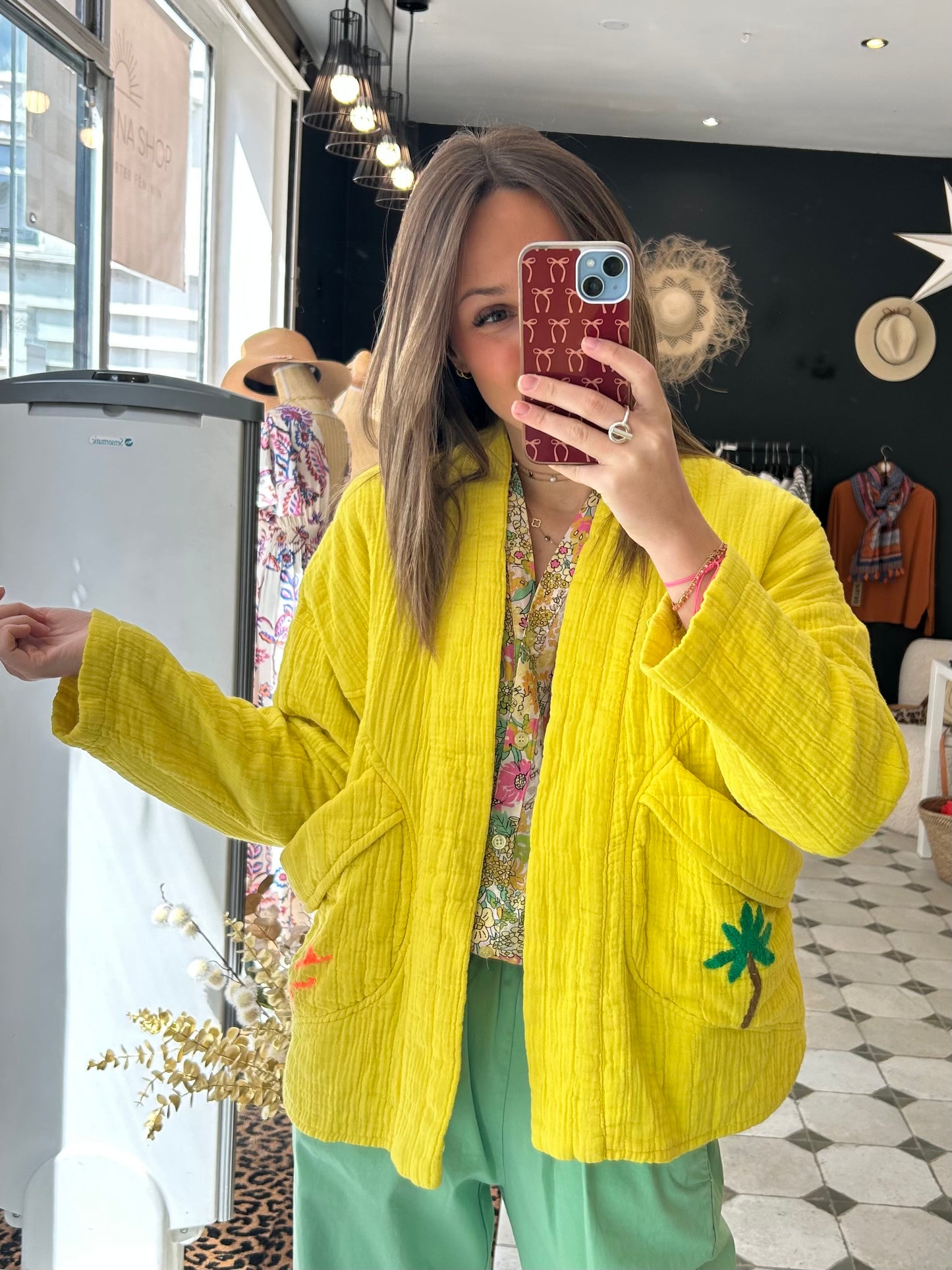 Veste matelassée rainbow - Johanna Paris