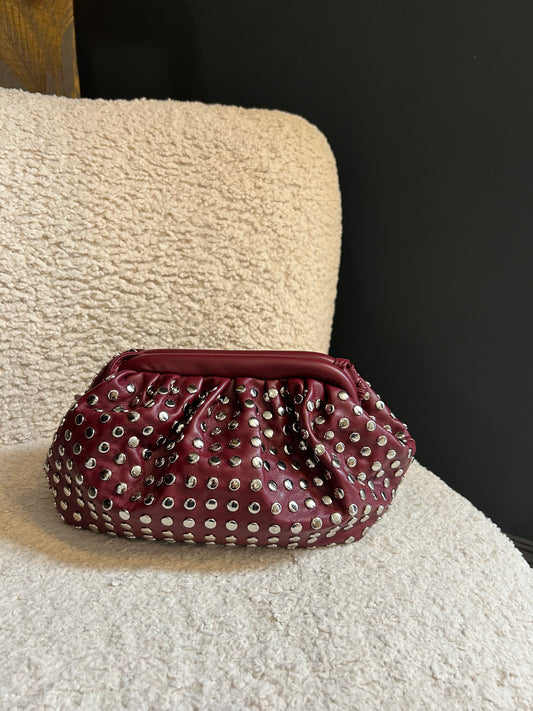 Pochette HUGO bordeaux
