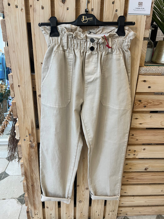 Pantalon en Toile - Johanna Paris